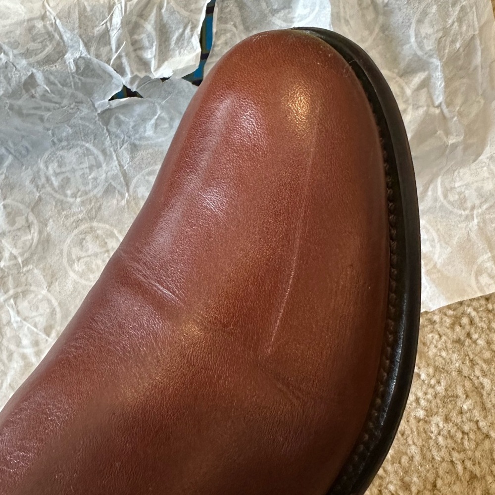 Tory Burch Leather Riding Boot - Picture 10 of 16